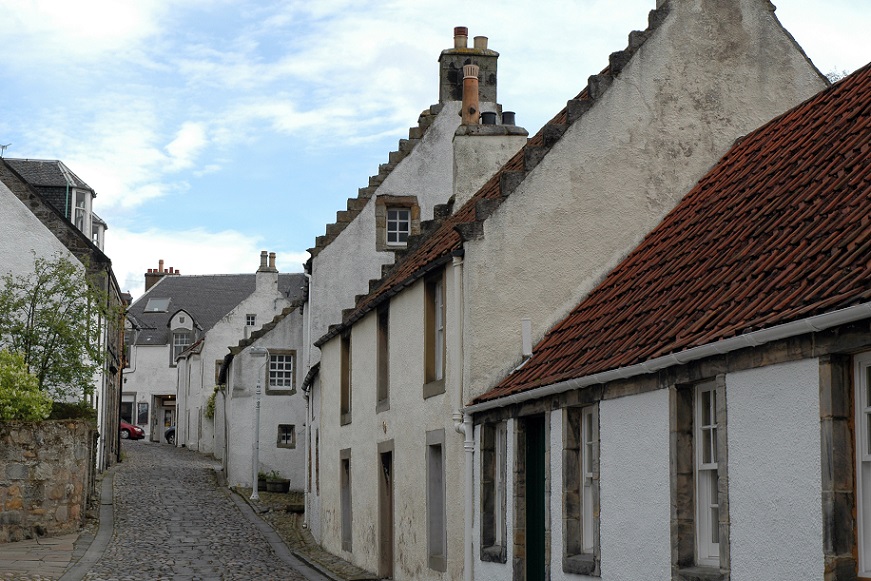 Villaggio di Culross nel viaggio in Scozia di 7 giorni