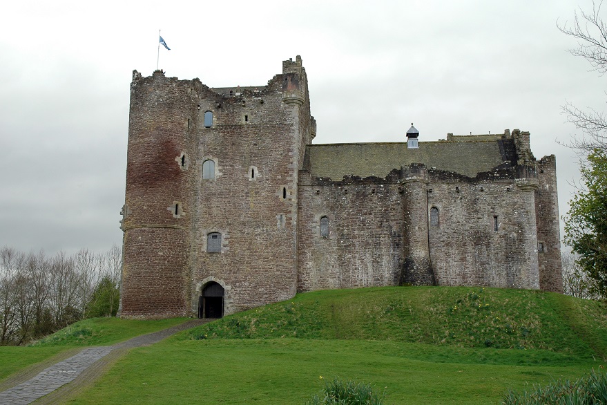 Doune Castle visto anche in Game of Thrones