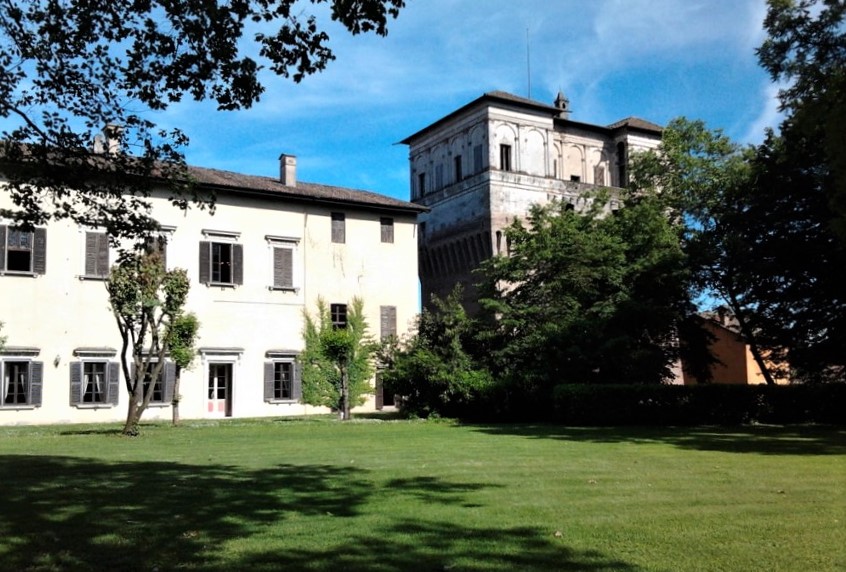 Palazzo Barbò visto dal parco