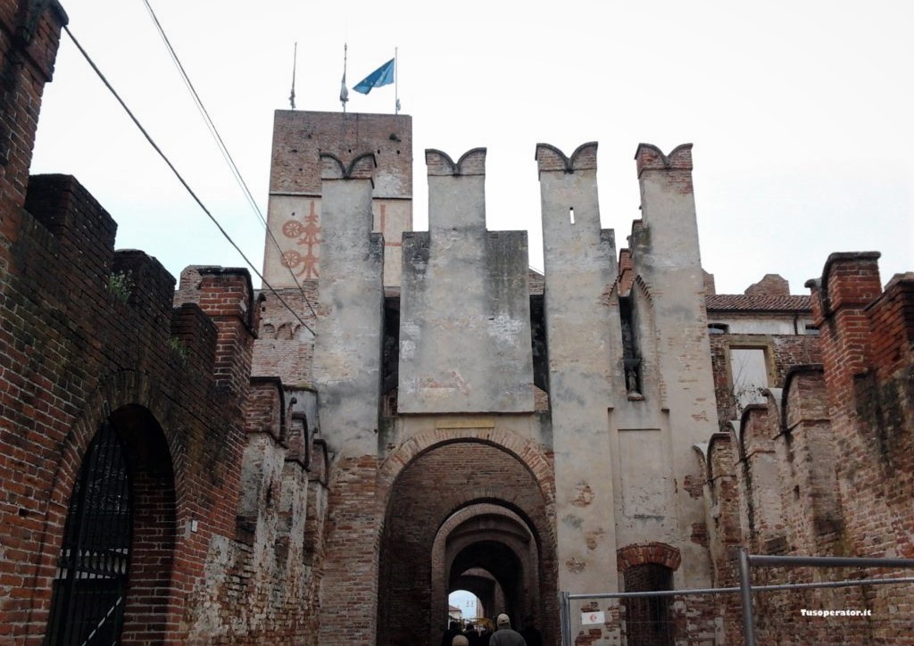 Una porta di accesso a Cittadella (Veneto)