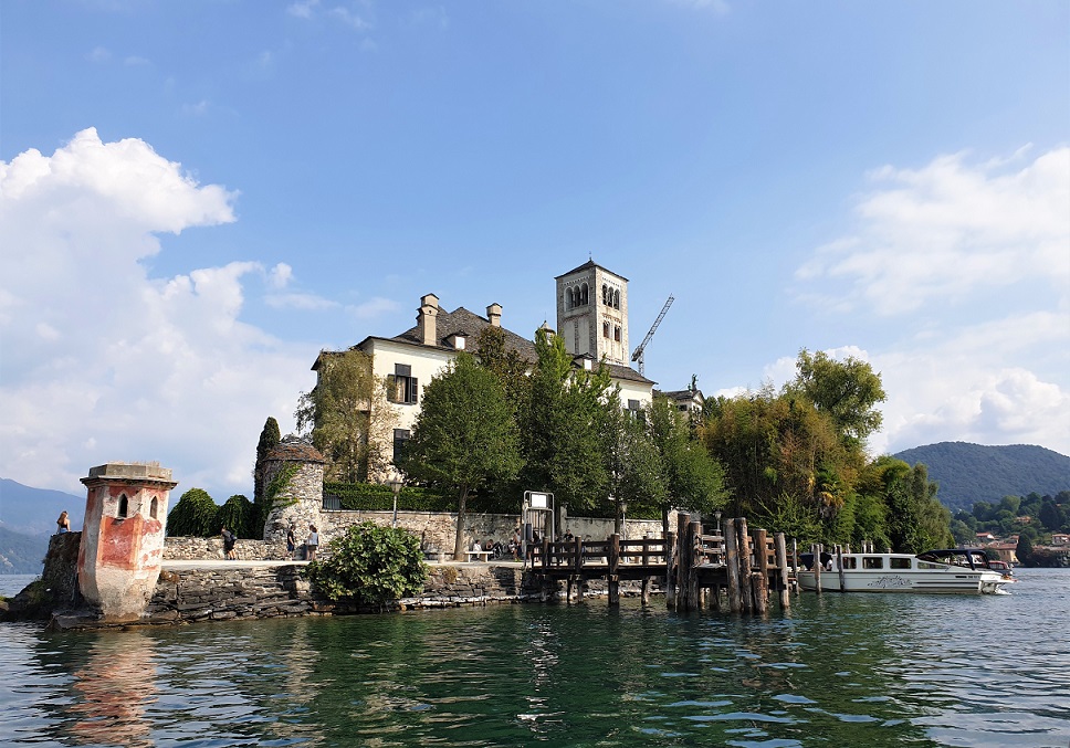 Isola di San Giulio sul Lago d'Orta