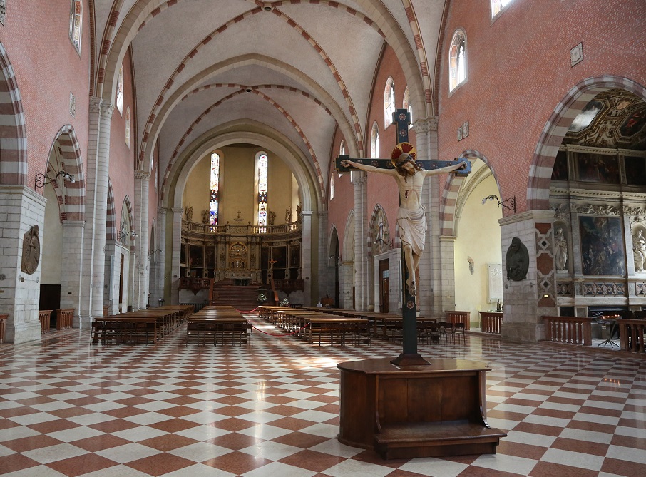 Interno della Cattedrale di Santa Maria Annunciata a Vicenza