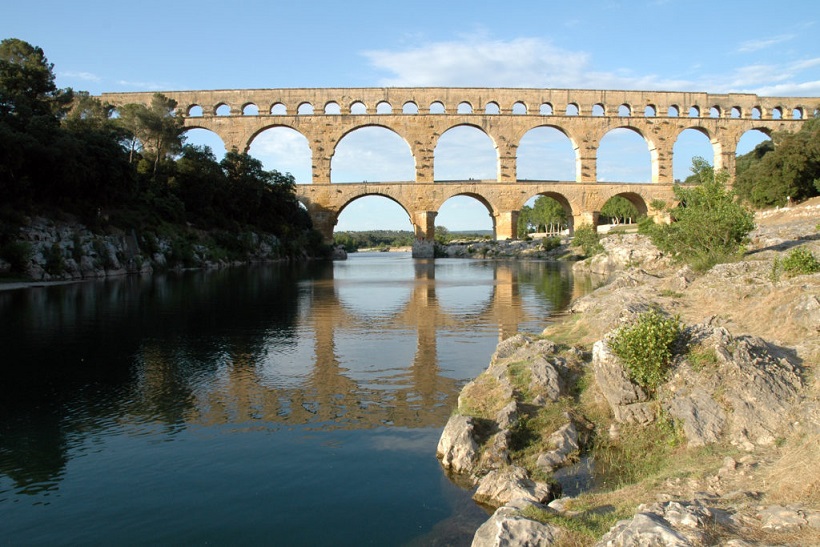 Il Pont du Gard nel sud della Francia