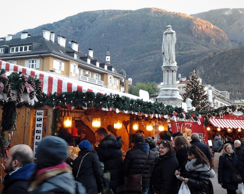 Mercatini di Natale di Bolzano in Piazza Walther