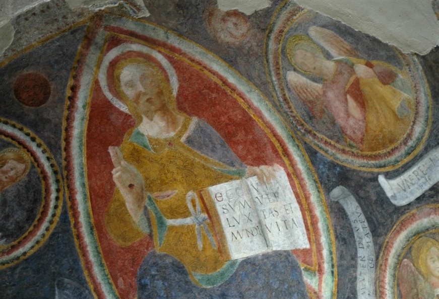 Affresco dell'abside di Sant'Egidio in Fontanella