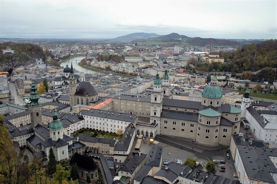 panorama di Salisburgo dal castello_luoghi di interesse
