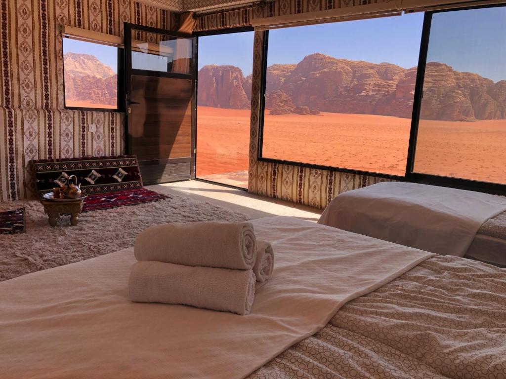 Dove dormire nel deserto del Wadi Rum