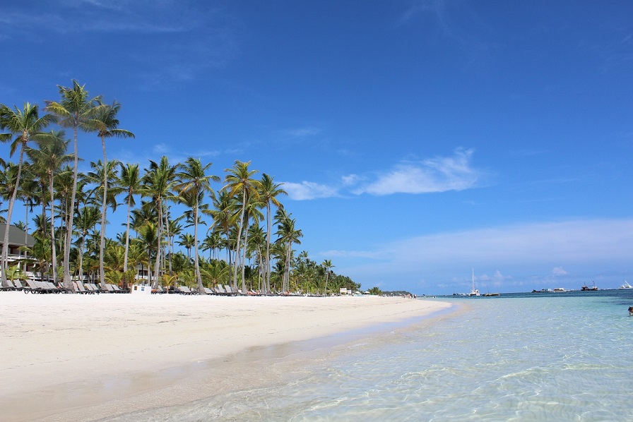 La spiaggia di Punta Cana: mare nella Repubblica Dominicana