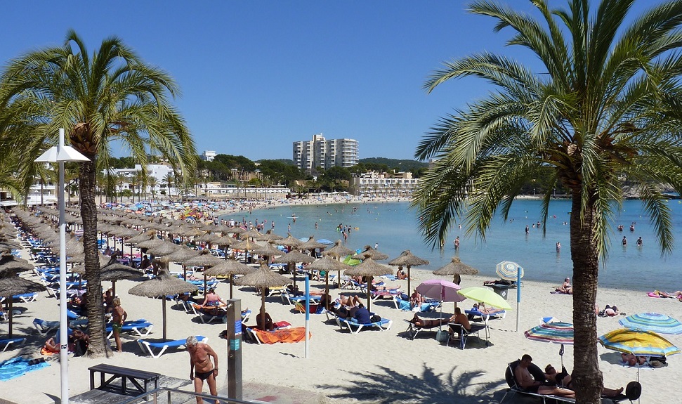 La spiaggia a sud di Maiorca: mare e vacanze