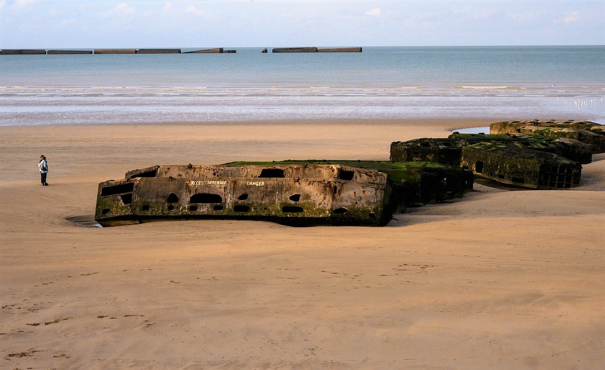 COSA VEDERE AD ARROMANCHES-LES-BAINS_le spiagge dello sbarco in Normandia