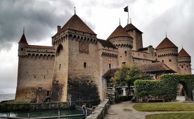 il castello di chillon a Montreux in Svizzera