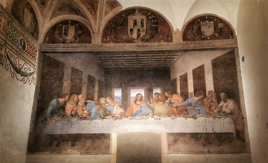 cenacolo vinciano di milano_visita all'ultima cena di leonardo da vinci patrimonio UNESCO in Lombardia