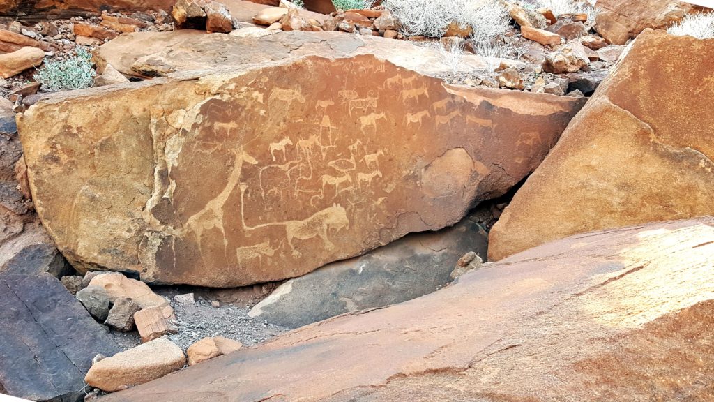 namibia_Incisioni rupestri di Twyfelfontein