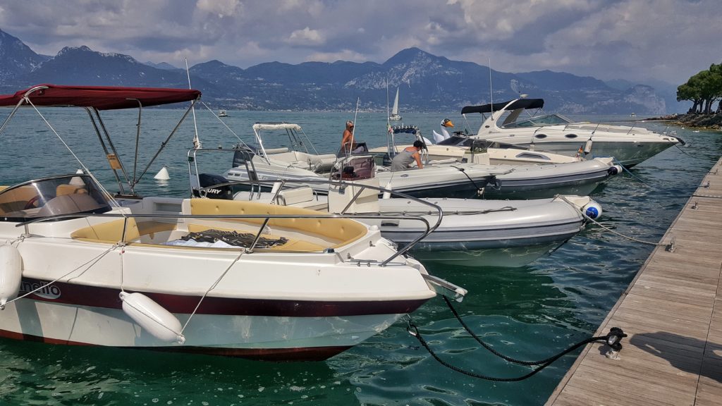 Un giorno in barca sul lago di Garda