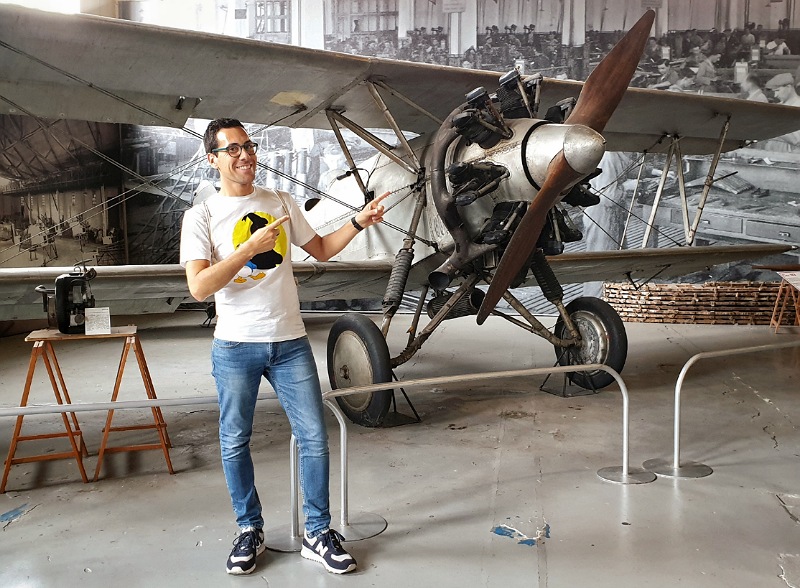 antichi aerei al museo del volo di somma lombardo varese