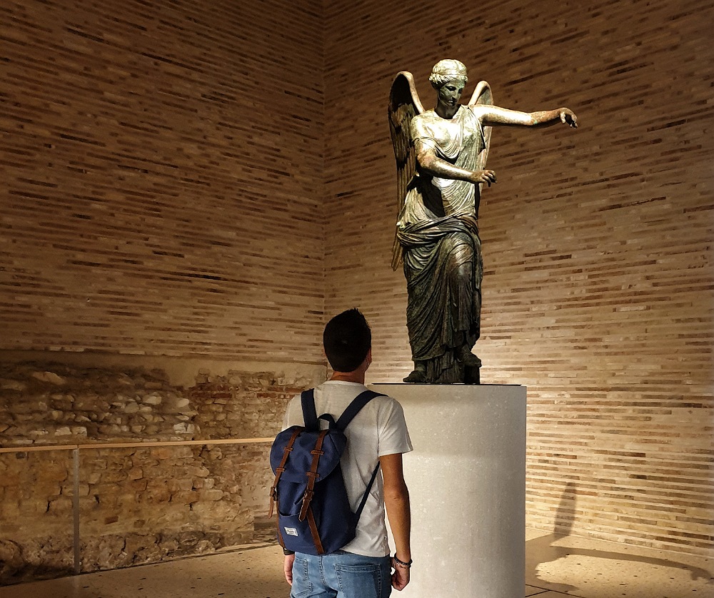 Visitare Brescia: la Venere Alata nel Capitolium