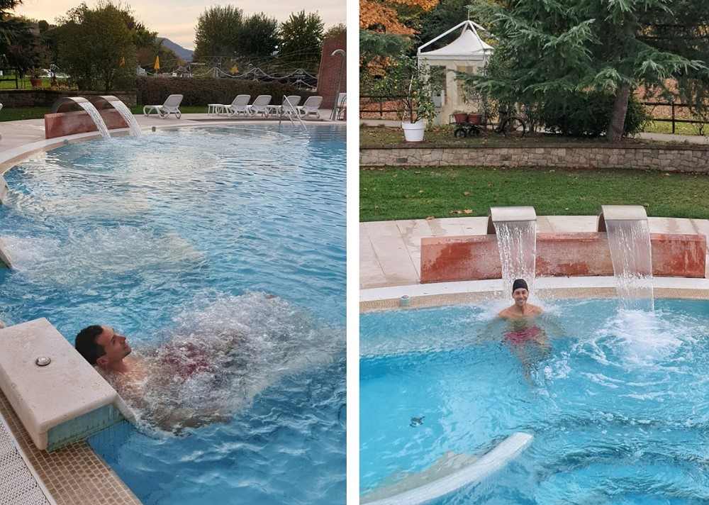 Accesso giornaliero alla piscina termale dell'hotel Terme Preistoriche di Montegrotto Terme