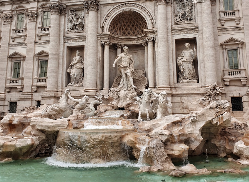 Visitare Roma in un giorno: la Fontana di Trevi
