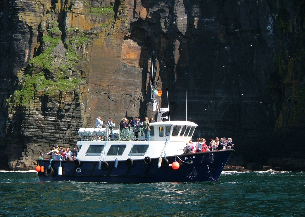 Escursione in barca alle Cliffs of Moher