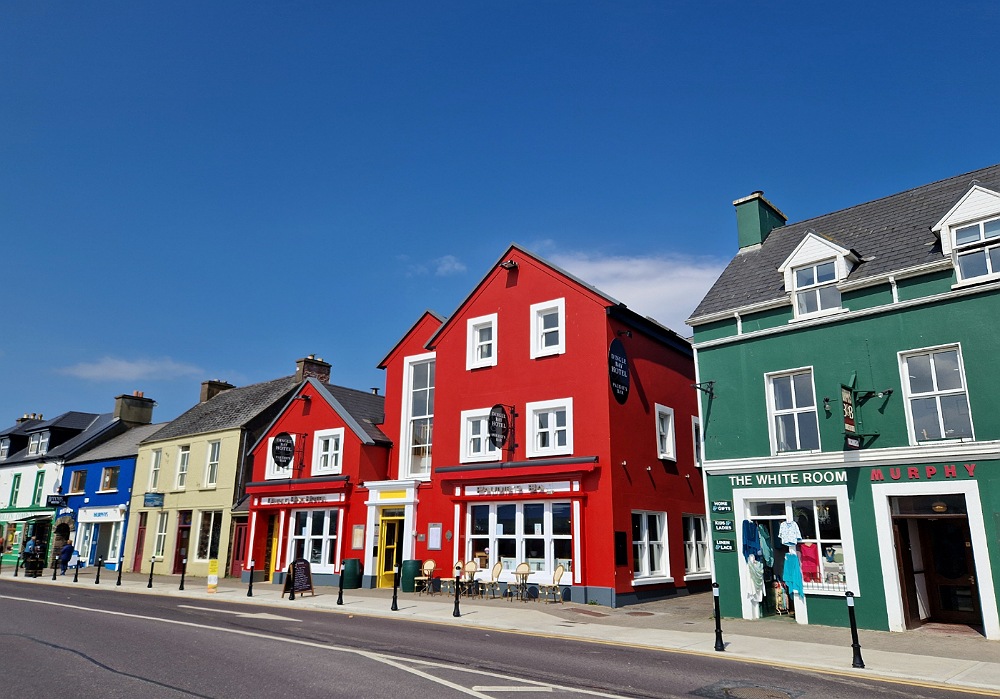 Il colorato villaggio di Dingle in Irlanda