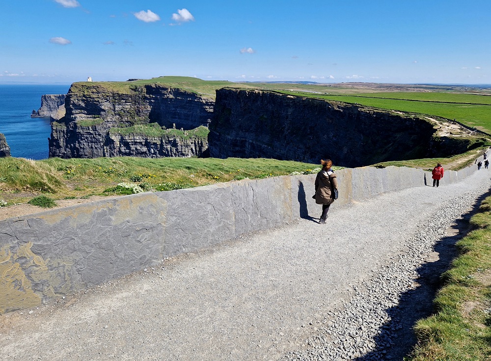 Un tratto del Cliffs of Moher Coastal Walk