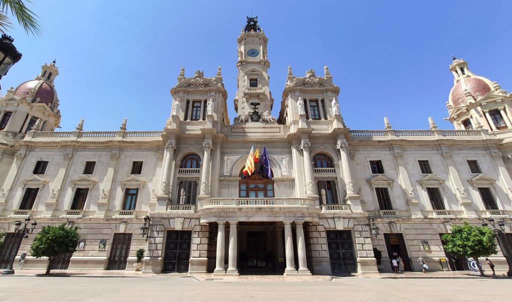 Casa Consistorial a Valencia in Spagna