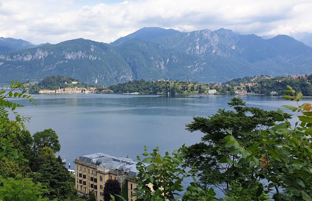Panorama del Lago di Como da Tremezzo