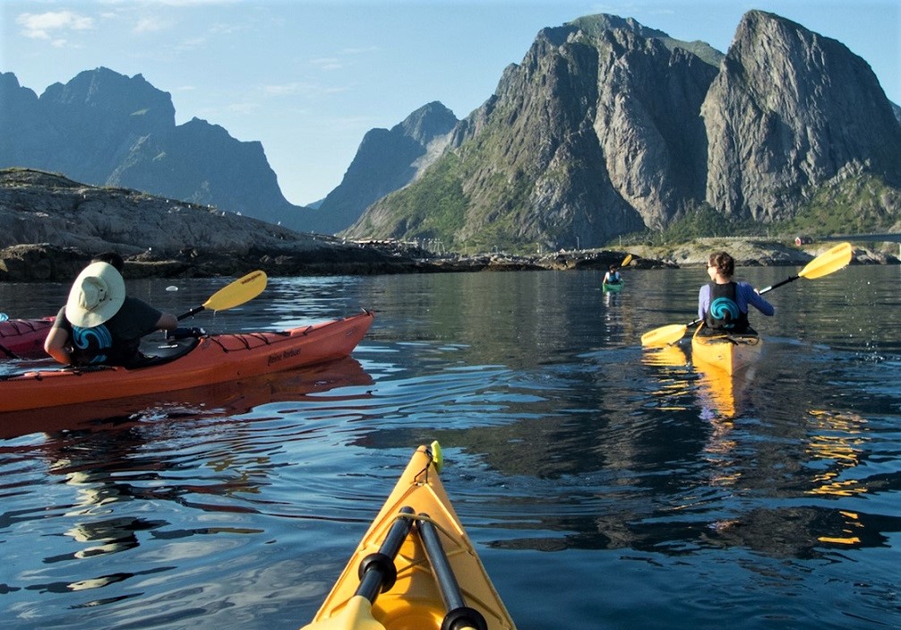 Attività da fare alle Isole Lofoten: kayak