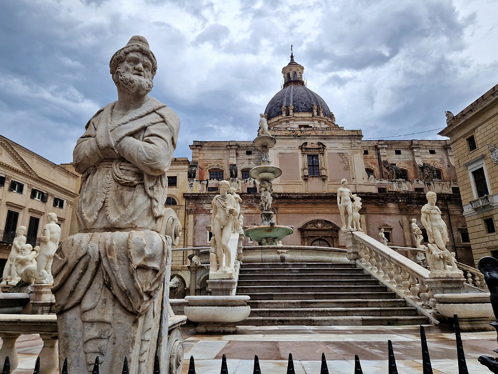 Itinerario a Palermo: Fontana Pretoria
