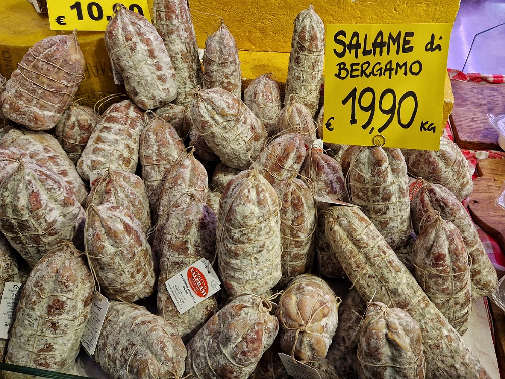 Cosa mangiare a Bergamo: il salame