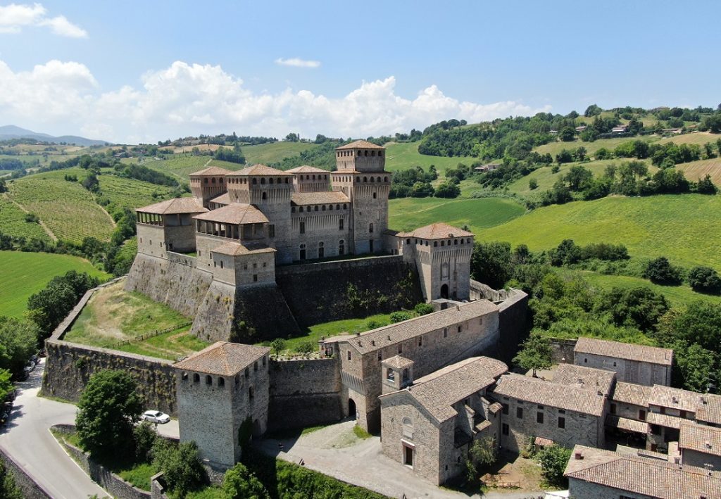 il castello di Torrechiara da vedere nei dintorni di Parma