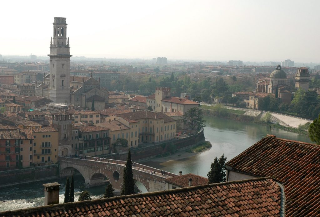 Verona in un giorno: vista da Castel San Pietro