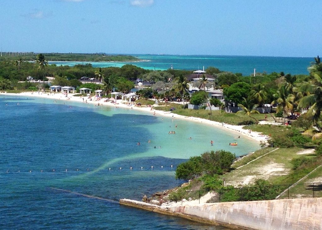 Florida Keys: spiaggia del Bahia Honda State Park