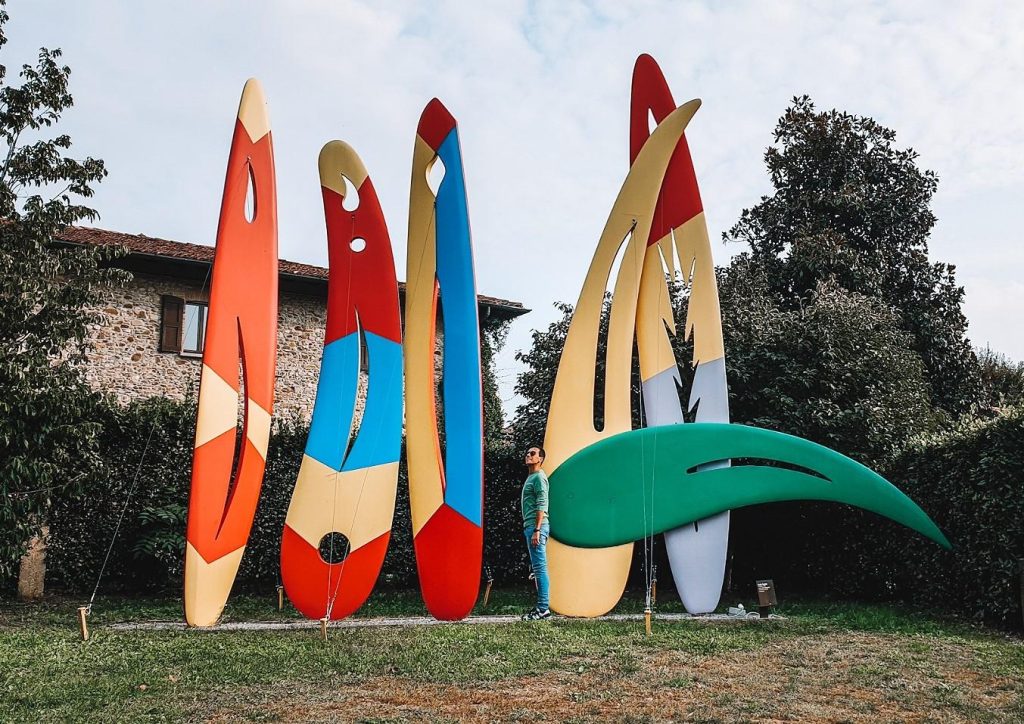 Arte contemporanea al Rossini Art Site nei dintorni di Milano