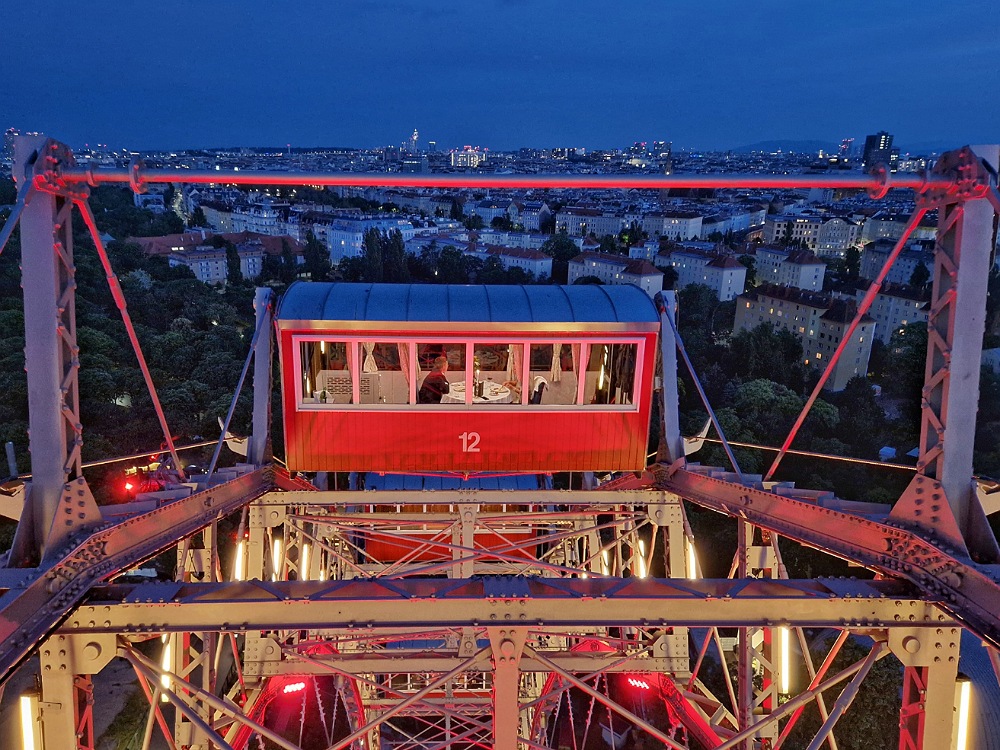 Cosa fare a Vienna con i bambini: ruota panoramica del Prater