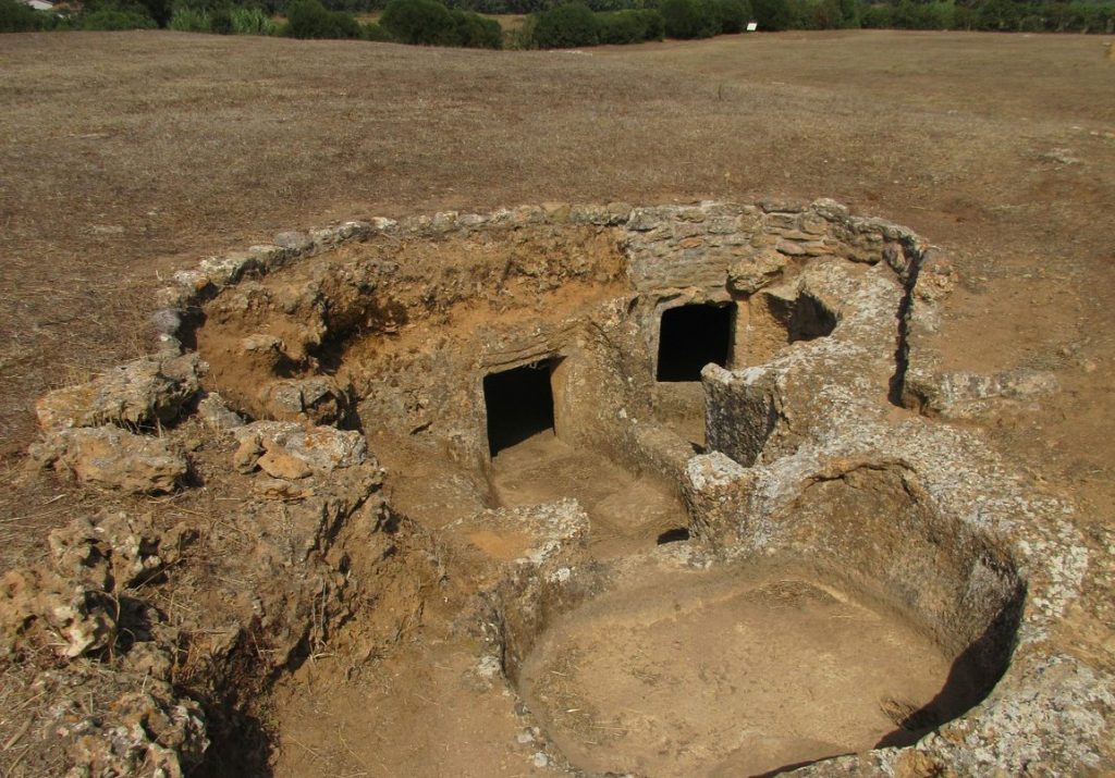 Necropoli di Anghelu Ruju nei dintorni di Alghero